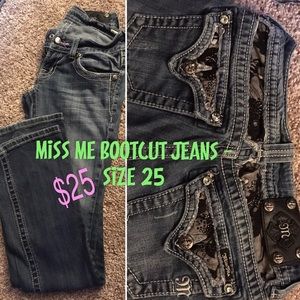 Miss Me Bootcut Jeans